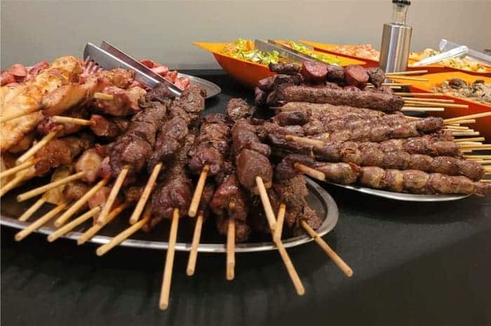 buffet churrasco no lar